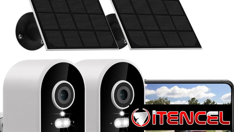 Cámaras de seguridad con panel solar