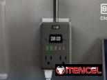 ☎️53544655 🛵 Entrega Disponible ⭐Regleta multifuncional con lámpara integrada y reloj digital ⭐