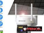 Cámara de seguridad Solar Wifi/ 4Mpx/visión nocturna automática