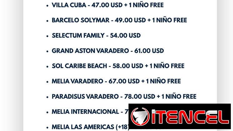 ✨ Vive Varadero, disfruta el confort de nuestros hoteles ✨