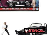 ☎️53544655 🛵 Entrega Disponible ⭐Shelby Cobra 427 S/C Two-Face Diecast Model Car 1:32 by Jada Toys ⭐