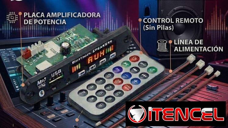 PLACA DIGITAL DE 60W Y MÓDULOS DE AUDIO 2X20, 2X25