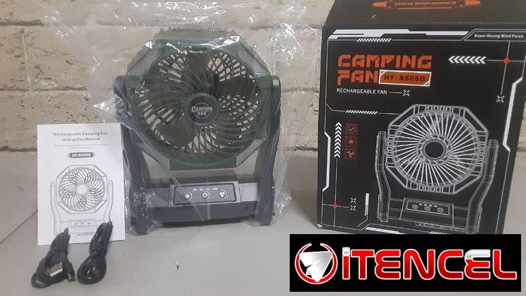Ventiladores  portátiles de 20000mAh / funcion de power bank /backup / funcion de linterna.