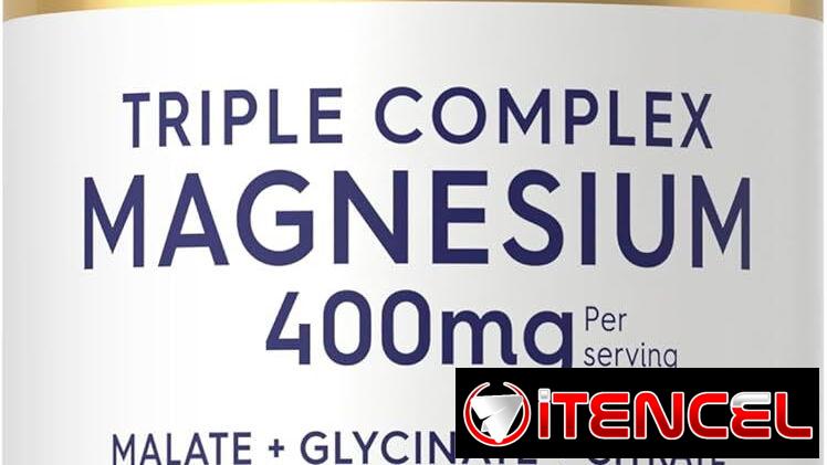 🛒✔ Triple Magnesio Marca Carlyle 400mg, y 240 Tabletas, Precio 27$
