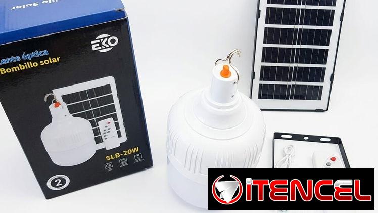 📦 *Bombillo solar EKO – 20w*