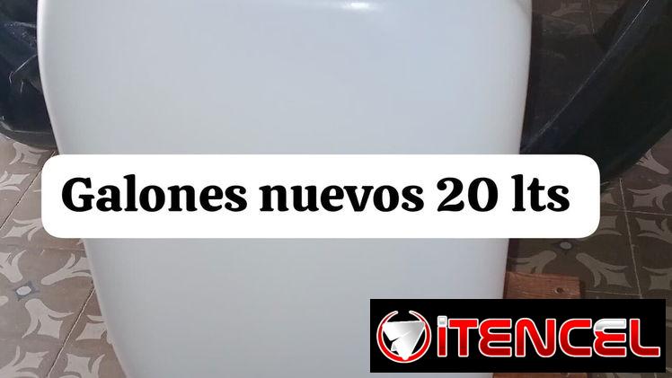 Galones de 20 lts