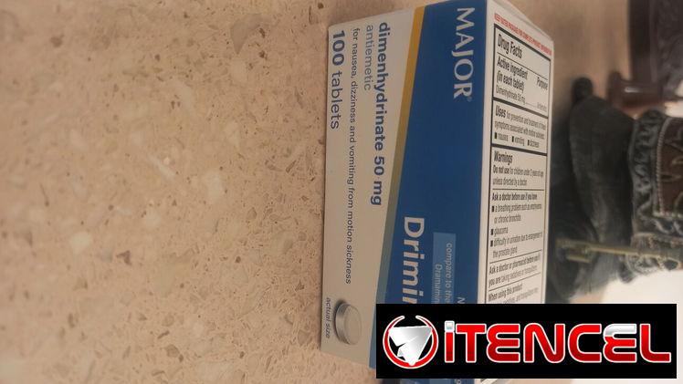 Gravinol ( dimenhidrinato) 100 tab- Frasco Sellado