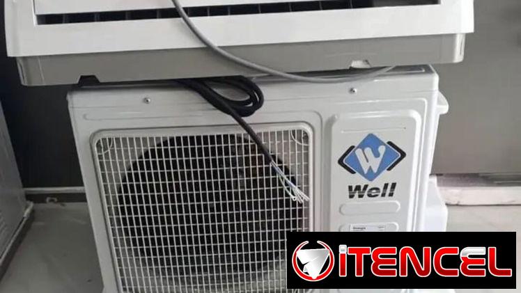 ❄️ Split WELL de 1 T ❄️ ✔️ 220 V, Tuberías de cobre  🧾 Factura y garantía de 1 mes 🚚 contamos con mensajería  250 USD