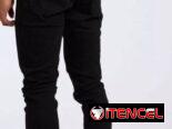 Pitusas de hombre Negros. Son elastizados. Pantalones negros. Tallas 36 y 38