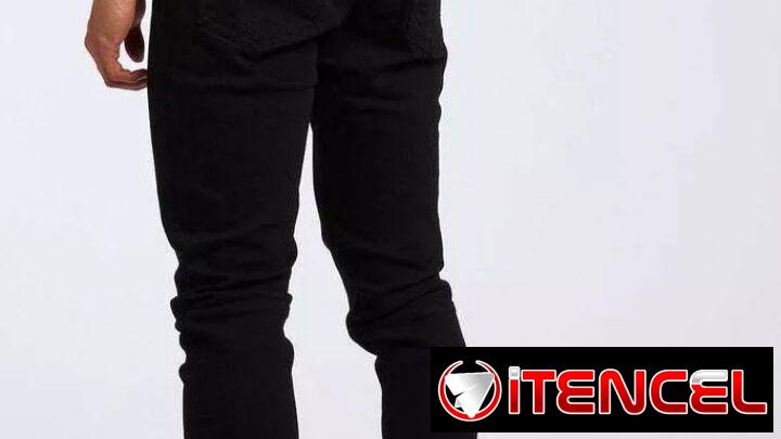 Pitusas de hombre Negros. Son elastizados. Pantalones negros. Tallas 36 y 38