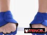 Guantillas para Gyn de mujer y de hombre color azul talla S y L