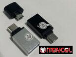 adaptadores OTG tipo C y Puerto V8 a USB para Móviles, transfiera sus datos desde su móvil