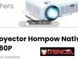 Proyector Hompow Native 1080P.  Marca: Hompow