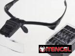 Lupa de aumento con iluminación led con varias medidas. 1.05X, 1.5X, 2.0X, 2.5X, 3.5X Batería: 2x2AAA (