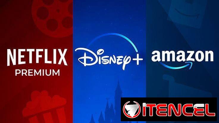 Netflix Prime Vídeo Disney Plus