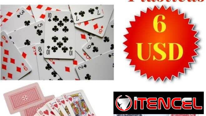 Juegos de Cartas Plásticas