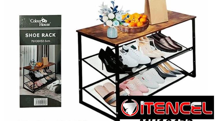 Organizador para zapatos de 3 niveles