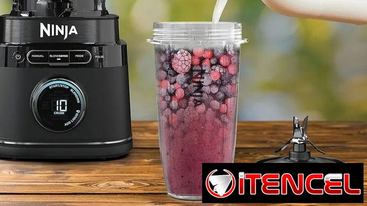 Batidora NINJA Profesional 1800W TB301 (DETECT POWER BLENDER DUO PRO) TECNOLOGÍA BLENDSENSE + TOTAL CRUSHING NUEVA.