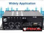 AK-380 mini amplificador de potencia de audio Bluetooth 5.0