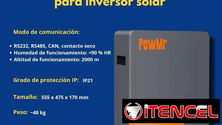 Batería Inteligente para Inversor