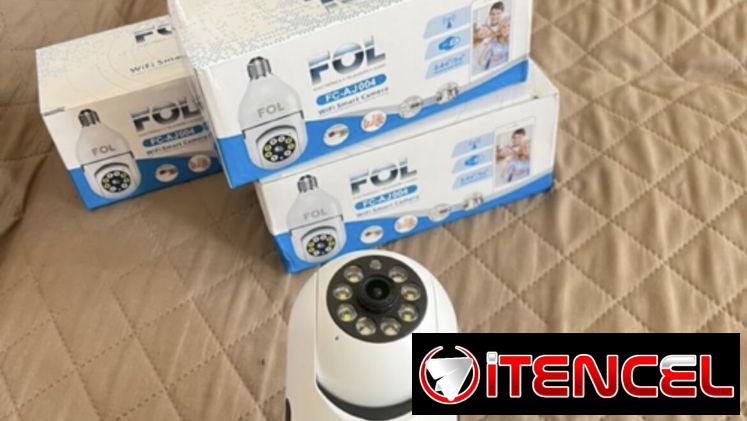 Cámaras de seguridad tipo bombillo 360
