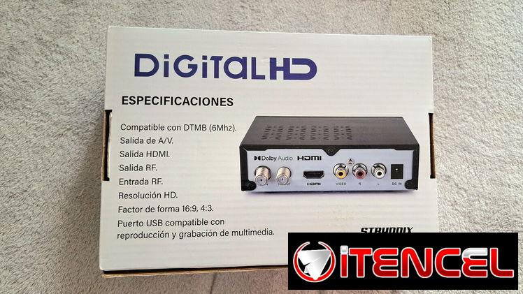 Cajita decodificadora Digital HD