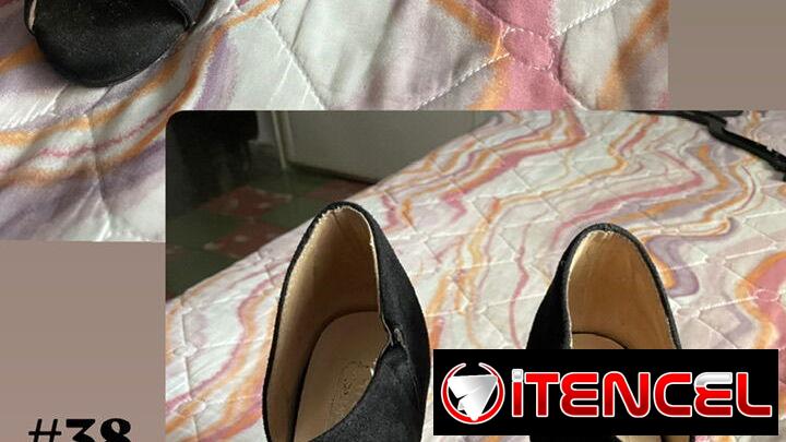 Tacones de uso en buen estado #38