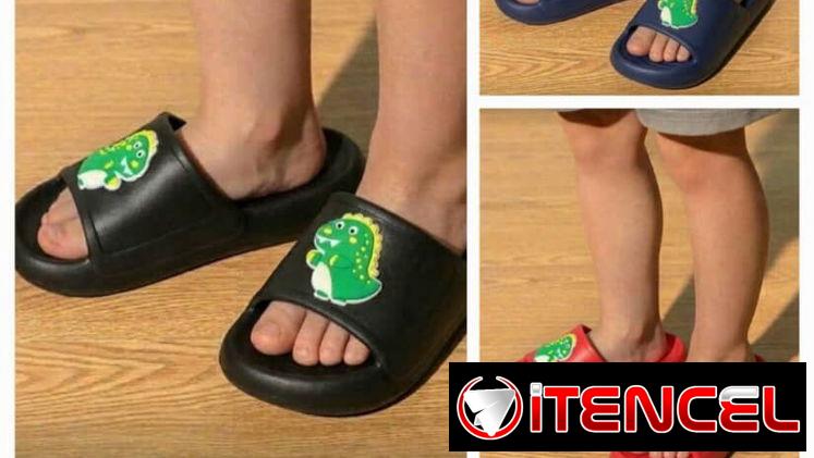Chancletas de baño para niñas y niños