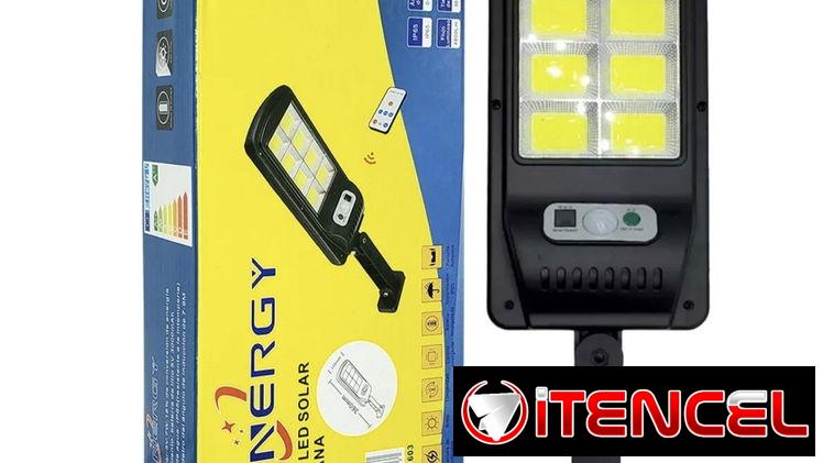 Lámpara solar wanenergy 48w, 4800 LM con mando, nueva 0km #52398072