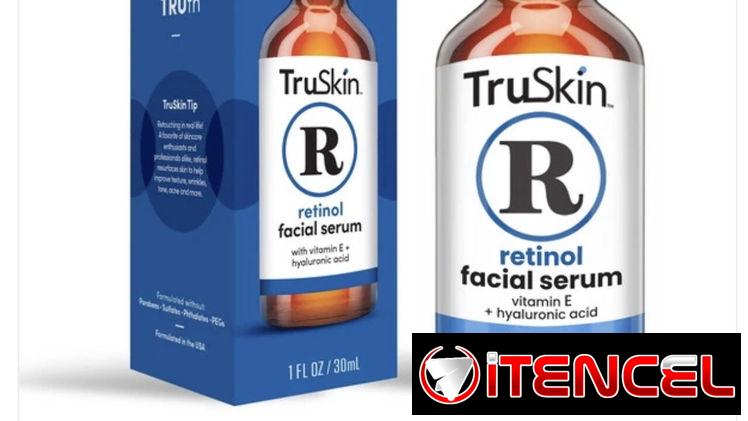 TruSkin suero Facial de Retinol suave antienvejecimiento con péptidos y ácido hialurónico