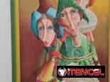 Óleo sobre lienso