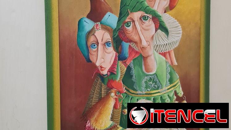 Óleo sobre lienso