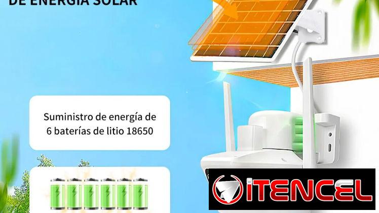 Cámara Solar/2 visores/ 8 Mpx/wifi/