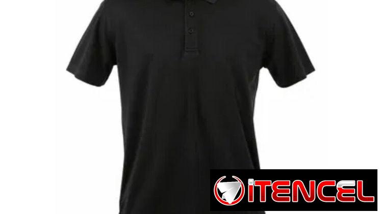 Pulover negro de cuello