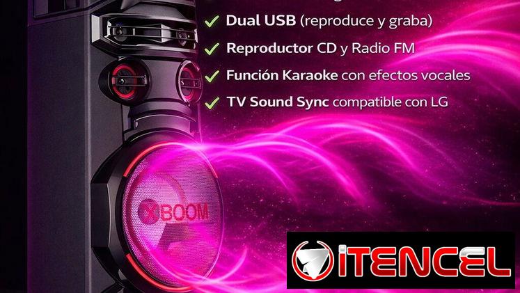 🔊 LG XBOOM RNC7 – 1000W de Potencia Real 🔊
