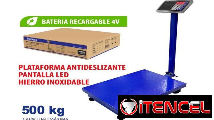 Nuevas en caja ✅PESA DIGITAL/ BASCULA ELECTRONICA DE PLATAFORMA 500KG/ ✅ 53799748 / Entrega Gratis 🆓