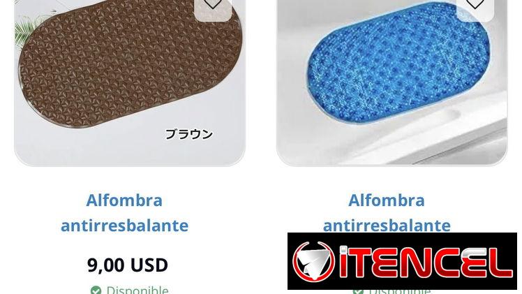 🚿 Alfombra Antideslizante para baño!!!
