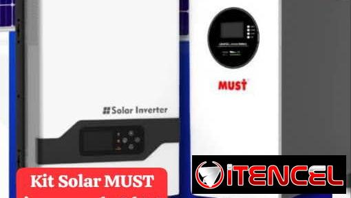 ‼️Kit Solar Must. Inversor 6 kW + batería 15 kW‼️