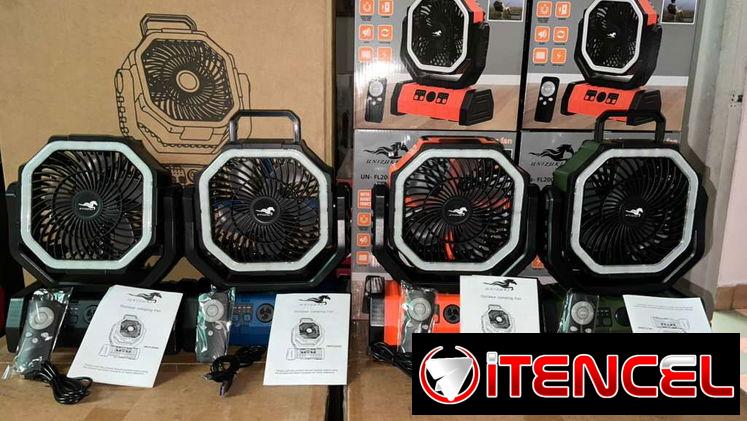 *💡Ventilador Recargable de Alta Capacidad – F6, nuevos en cajas.*