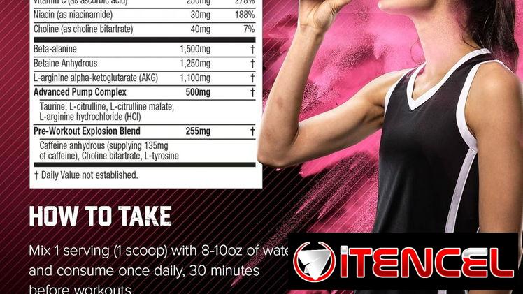 EXPLOSION 2.0 PREWORKOUT (pre-entreno)