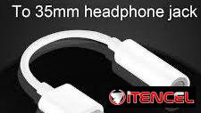 Adaptador para puerto 3,5mm de Audifonos a puerto (Lightning / Tipo C).