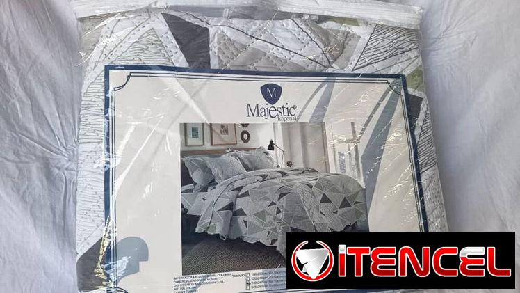 Sobrecama King size, reversible