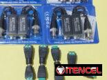 Balun y conectores de alimentación para cámaras de vigilancia 58757374