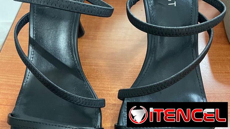 Tacones negros Nine West #38.5