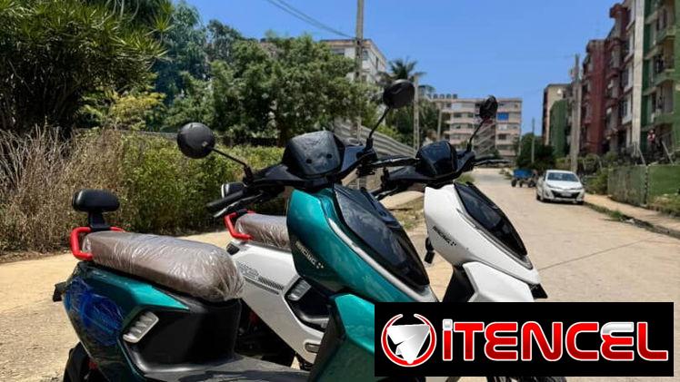 Moto eléctrica gas racing