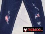 Pantalón de mujer de mezclilla