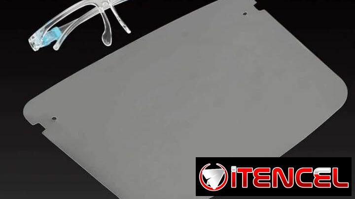 CARETA O PROTECTOR PARA EL ROSTRO CON SOPORTE MARCO DE LENTES