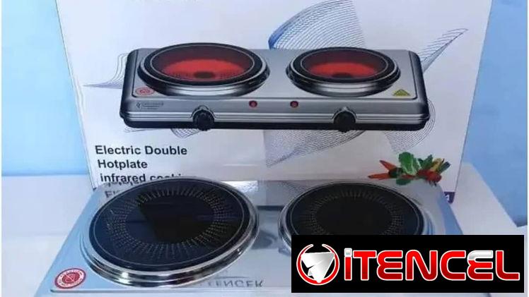 Cocina infrarrojo Challenger 2 hornillas precio 65 usd