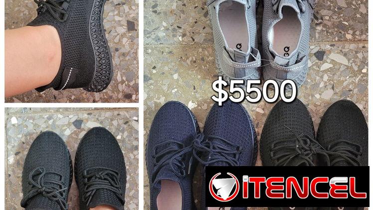 Calzado de hombre $4800, $5500.