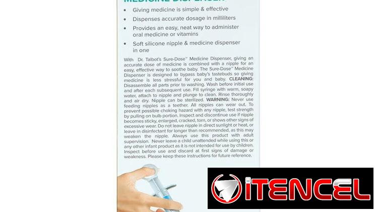 Dispensador de medicamentos para bebe